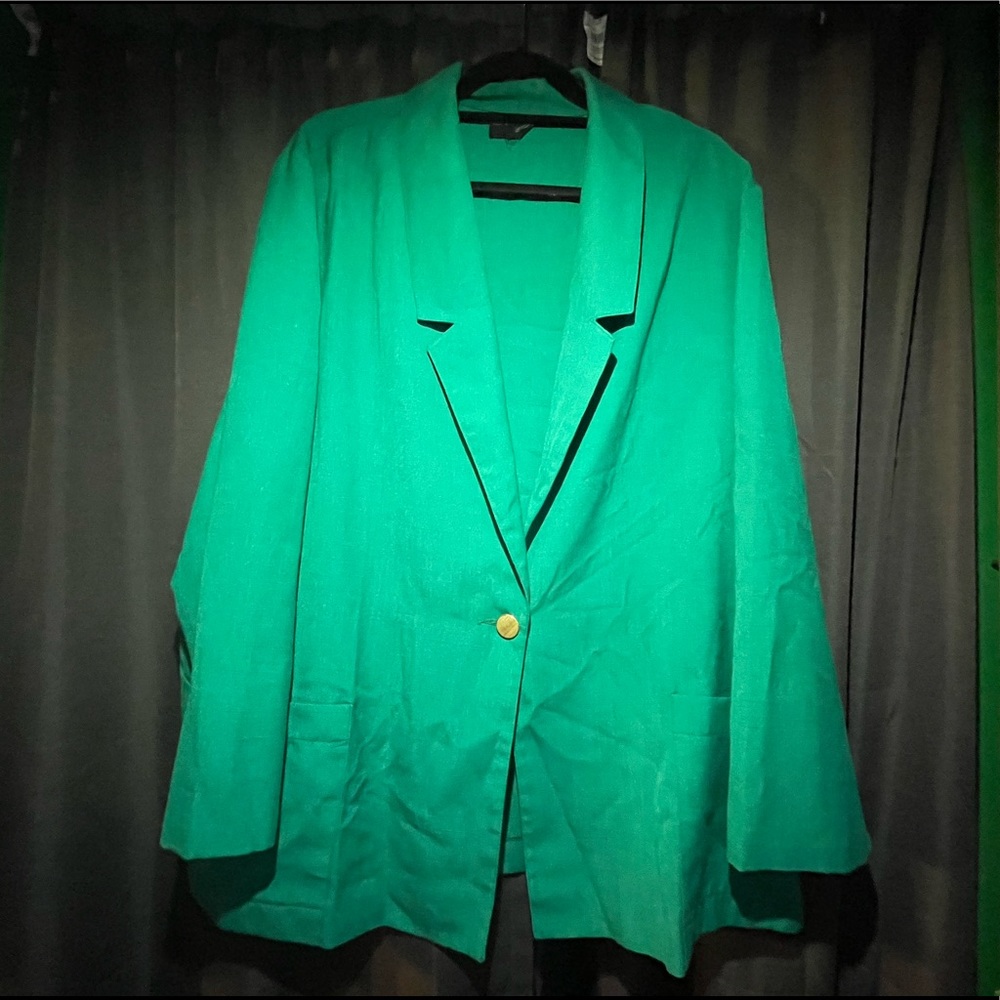 Vintage Green Yacht Jacket